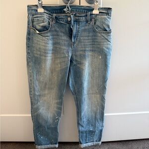 Old Navy Blue Boyfriend Jeans